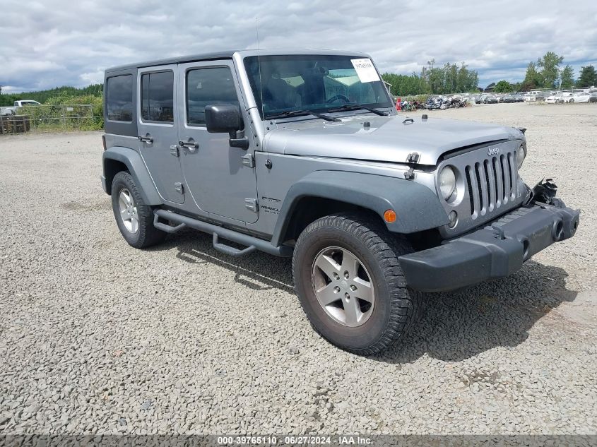 2014 JEEP WRANGLER UNLIMITED SPORT