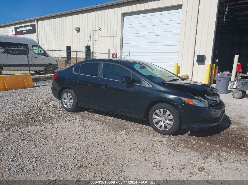 2012 HONDA CIVIC LX