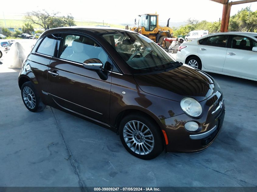 2012 FIAT 500 LOUNGE