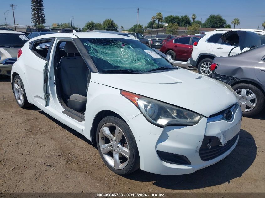 2013 HYUNDAI VELOSTER BASE W/GRAY