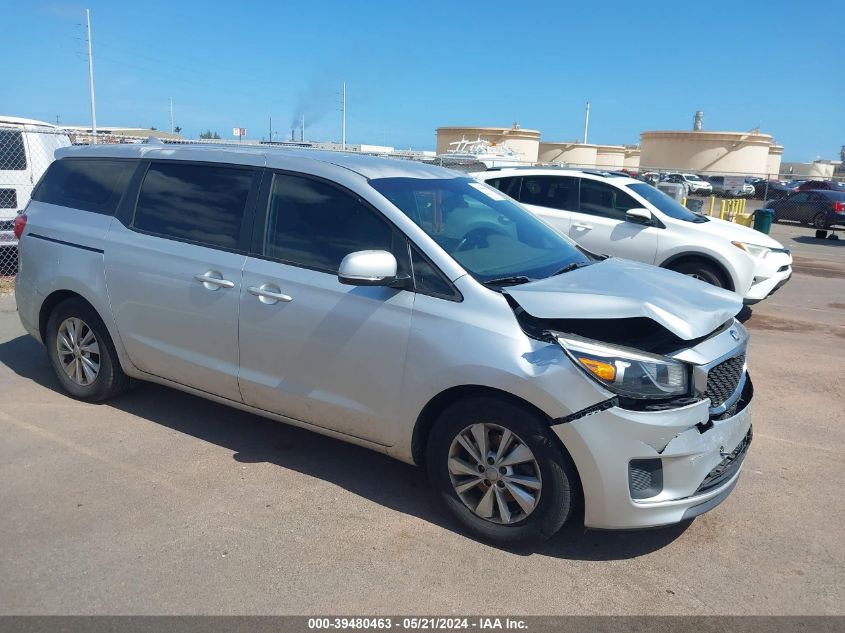 2017 KIA SEDONA L