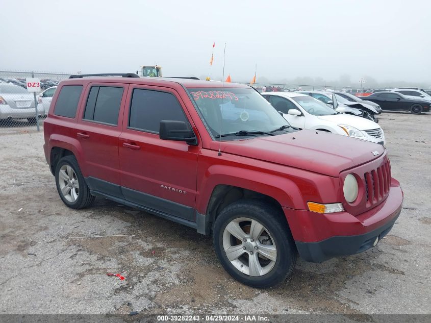 2012 JEEP PATRIOT LATITUDE