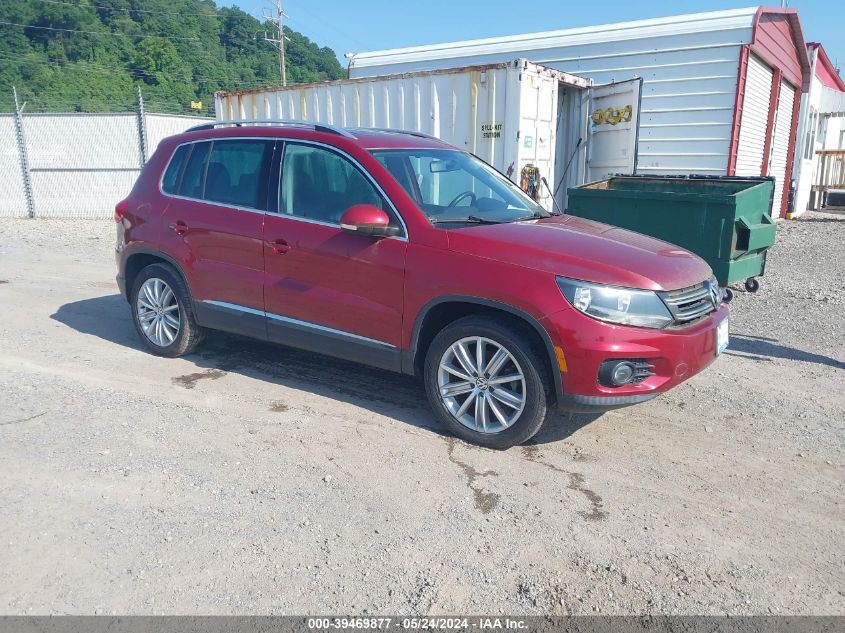 2013 VOLKSWAGEN TIGUAN SE