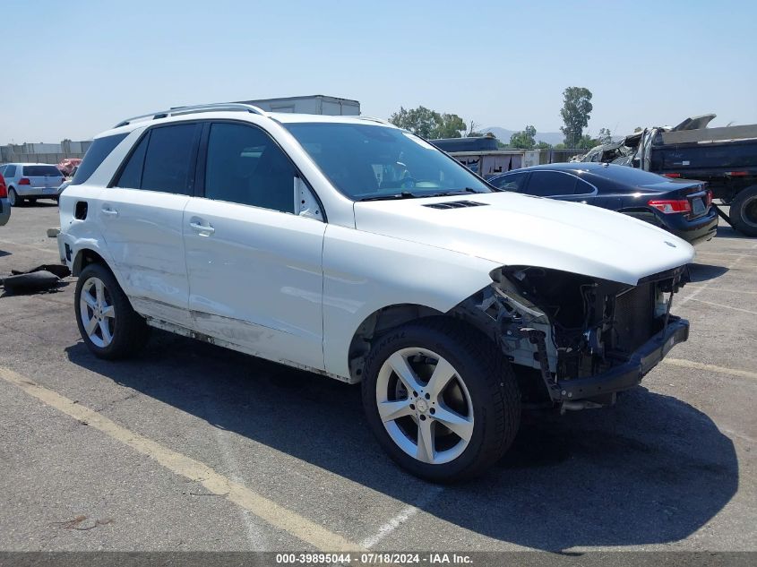 2017 MERCEDES-BENZ GLE 350 4MATIC