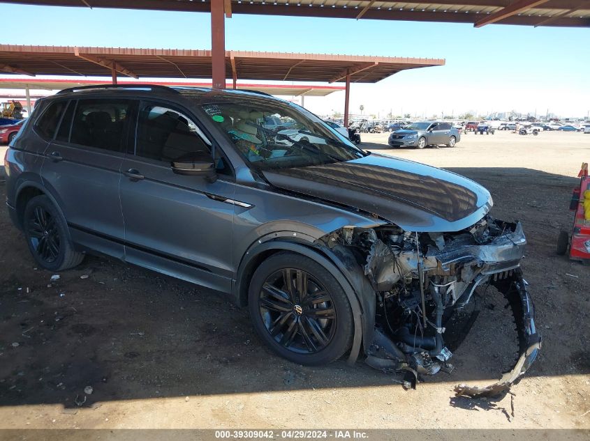 2022 VOLKSWAGEN TIGUAN 2.0T SE R-LINE BLACK