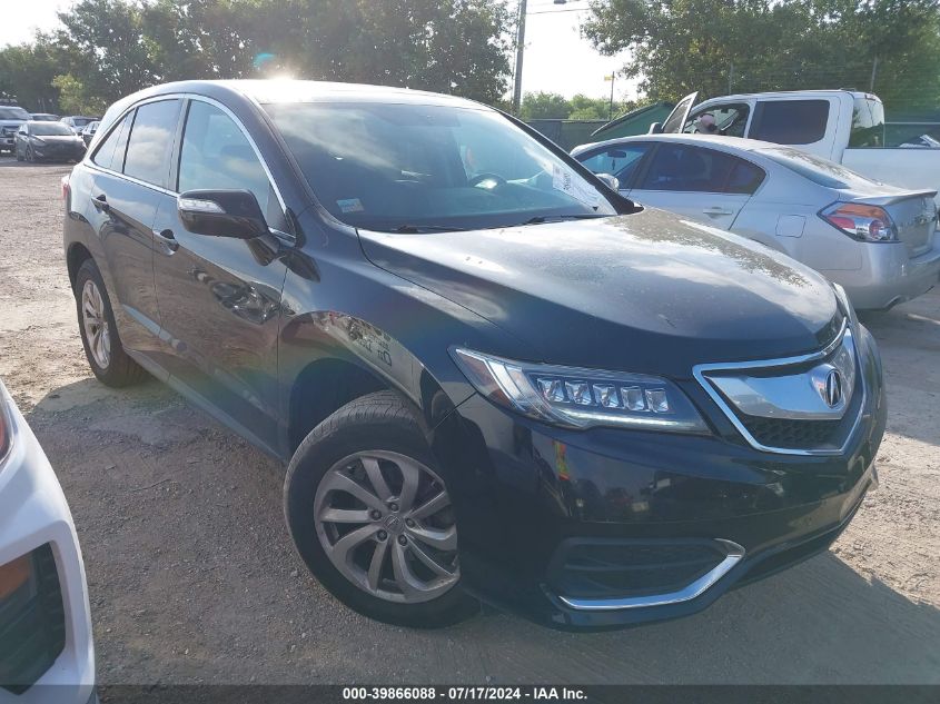 2016 ACURA RDX TECHNOLOGY   ACURAWATCH PLUS PACKAGES/TECHNOLOGY PACKAGE