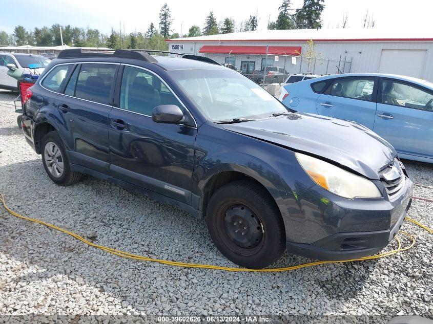 2010 SUBARU OUTBACK 2.5I