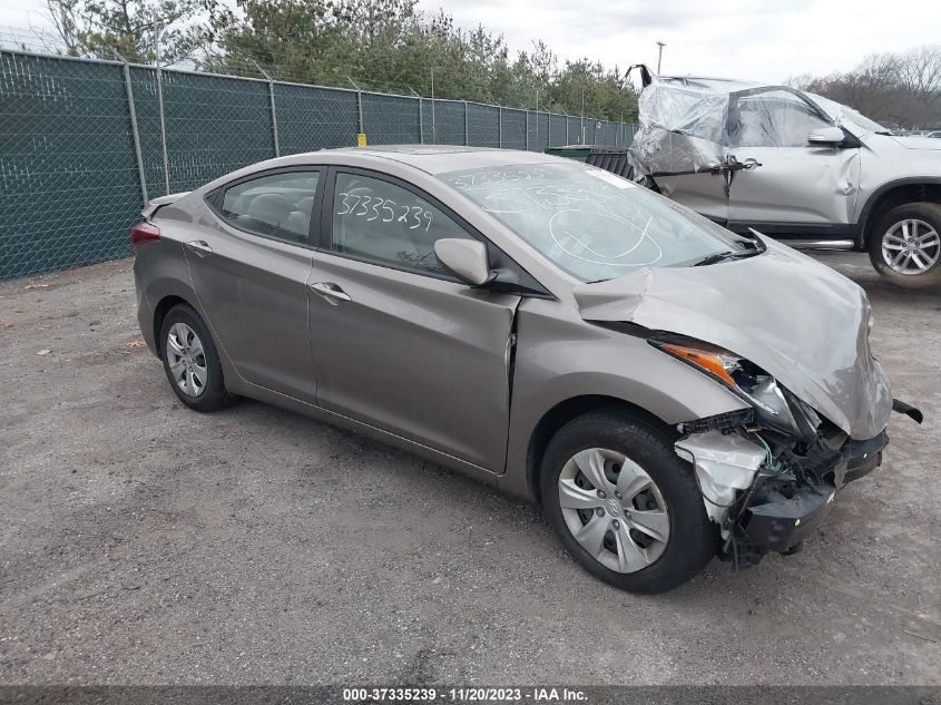 2016 HYUNDAI ELANTRA SE