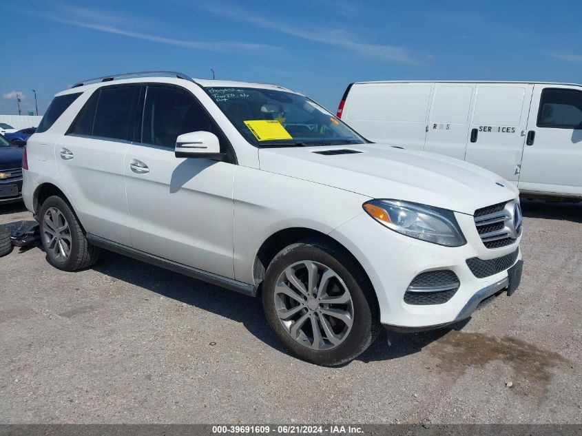 2016 MERCEDES-BENZ GLE 350 350