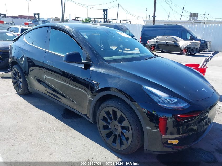 2022 TESLA MODEL Y LONG RANGE DUAL MOTOR ALL-WHEEL DRIVE