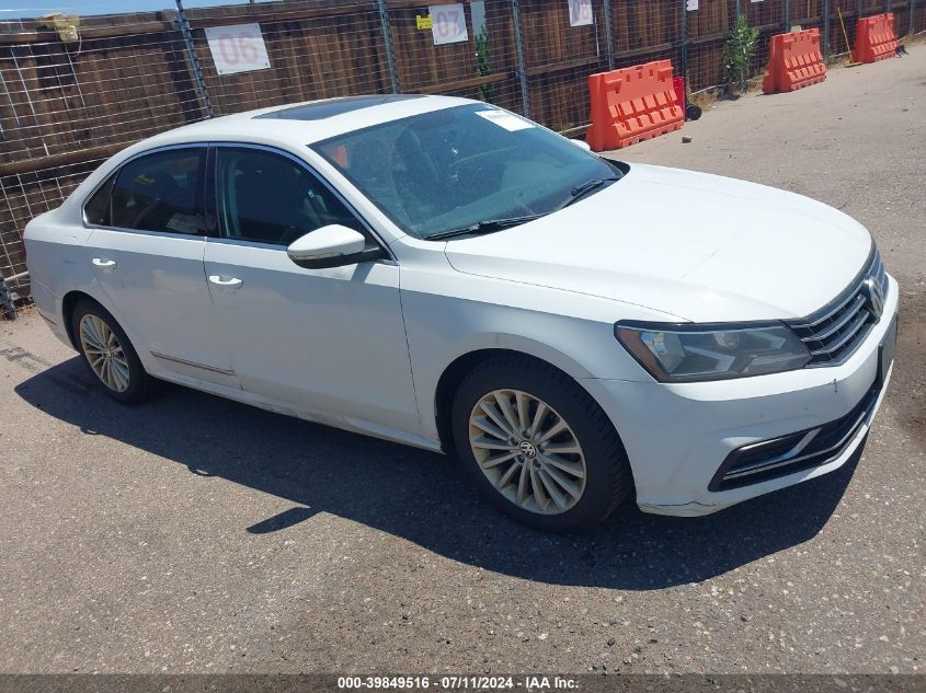 2016 VOLKSWAGEN PASSAT 1.8T SE