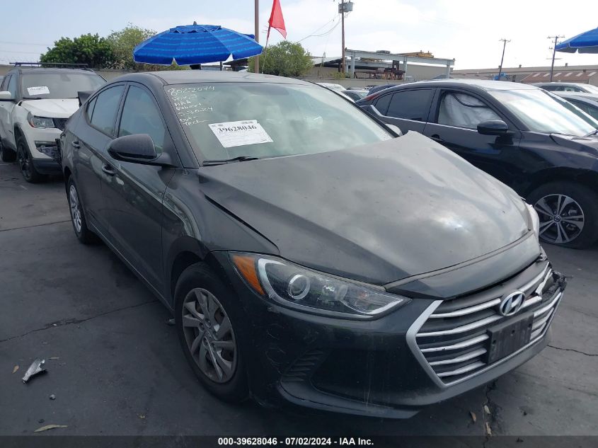 2018 HYUNDAI ELANTRA SE