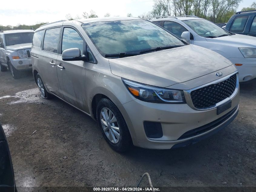 2017 KIA SEDONA LX