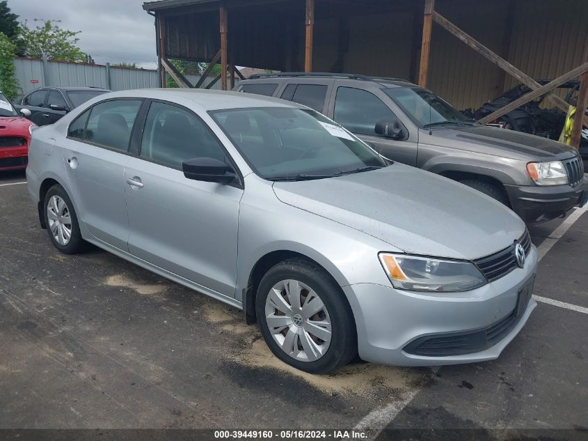 2012 VOLKSWAGEN JETTA 2.0L S