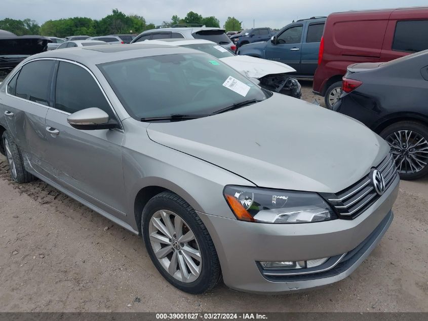 2012 VOLKSWAGEN PASSAT 2.5L SEL PREMIUM