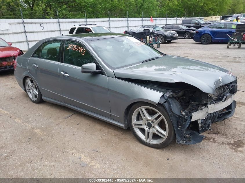 2011 MERCEDES-BENZ E 550 4MATIC