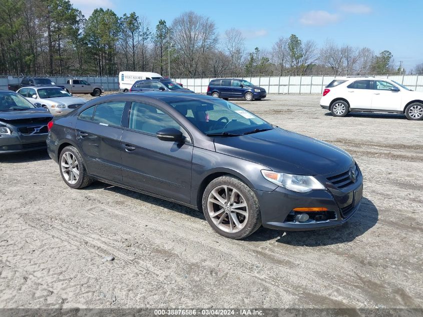 2010 VOLKSWAGEN CC LUXURY