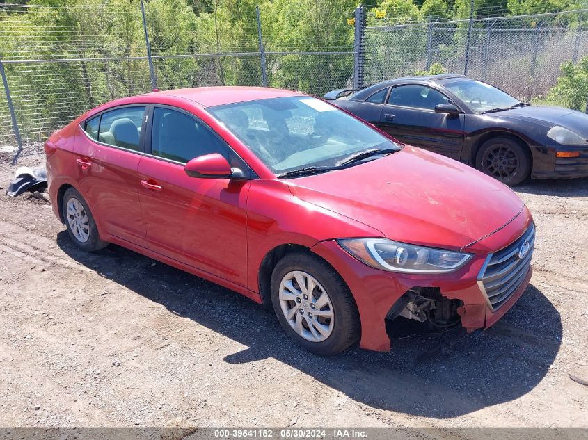 2017 HYUNDAI ELANTRA SE