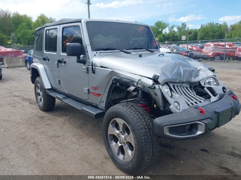 2018 JEEP WRANGLER JK UNLIMITED SAHARA 4X4