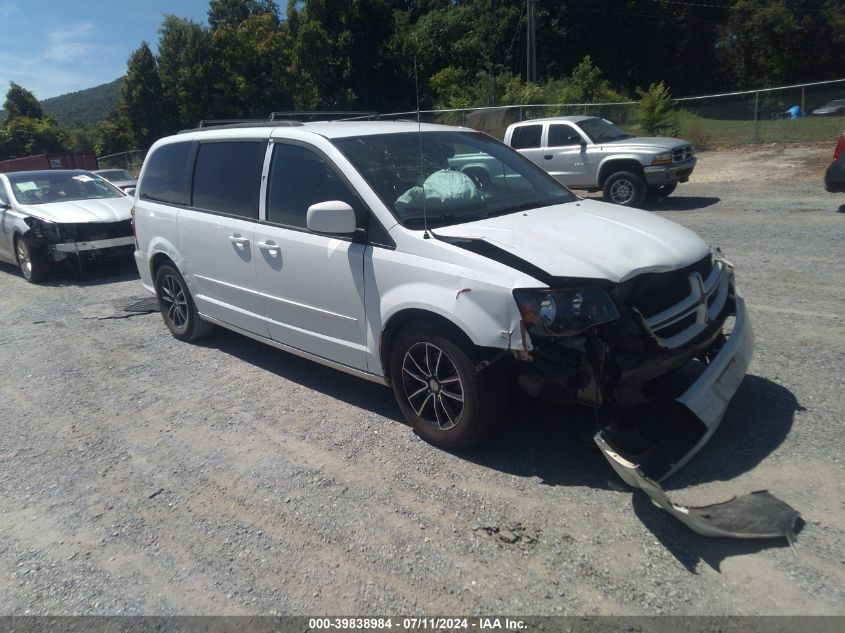 2017 DODGE GRAND CARAVAN GT