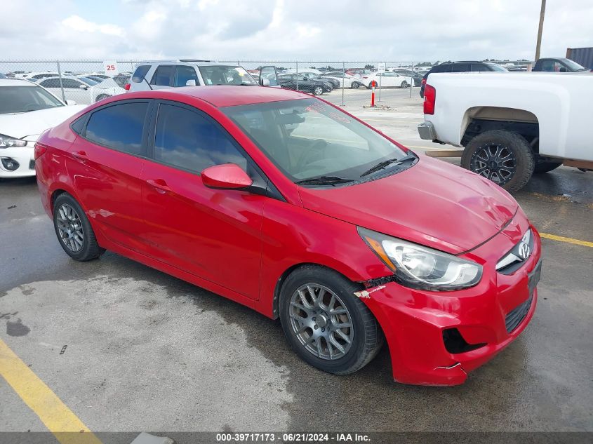 2012 HYUNDAI ACCENT GLS