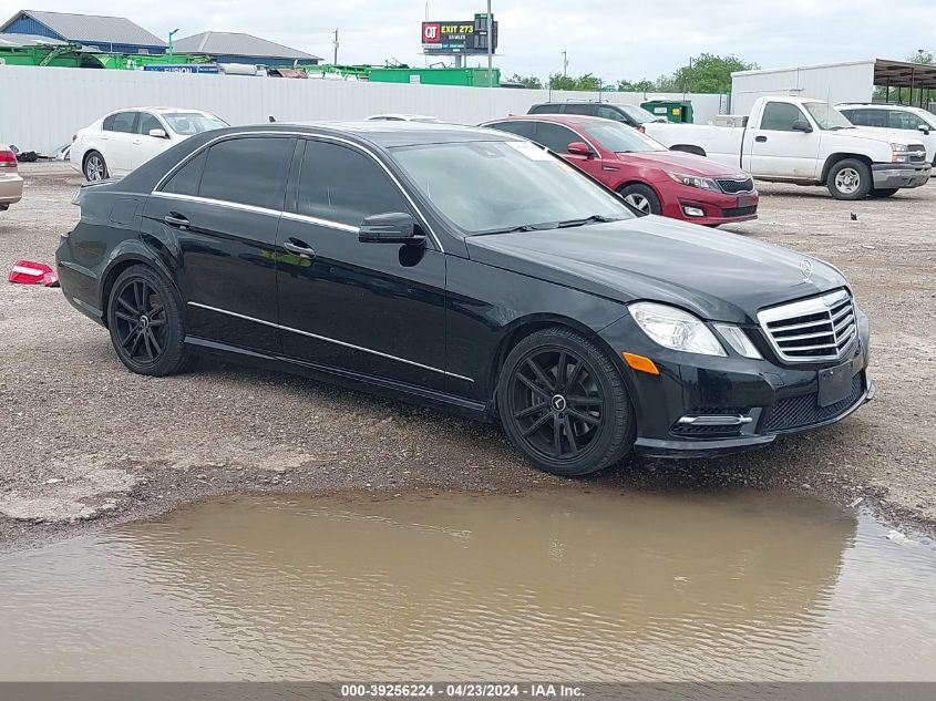 2013 MERCEDES-BENZ E 350 4MATIC