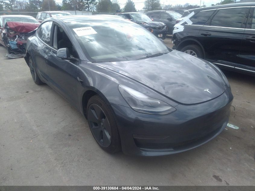 2023 TESLA MODEL 3 REAR-WHEEL DRIVE