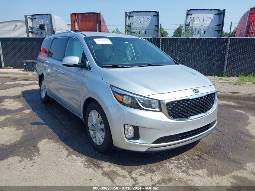 2017 KIA SEDONA EX