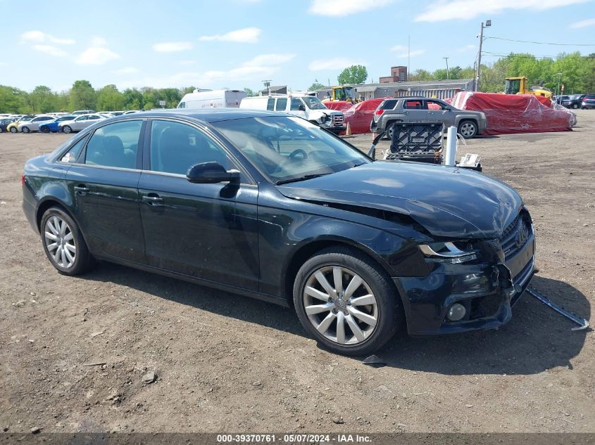 2012 AUDI A4 2.0T PREMIUM