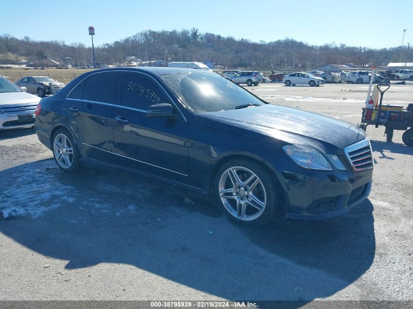 2013 MERCEDES-BENZ E 350 4MATIC