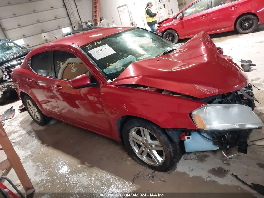 2012 DODGE AVENGER SXT