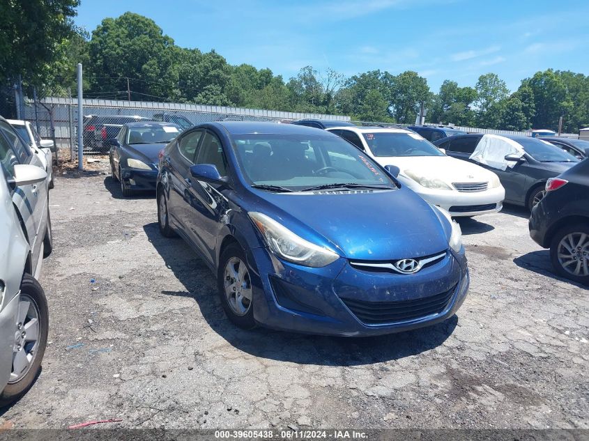 2015 HYUNDAI ELANTRA SE/SPORT/LIMITED