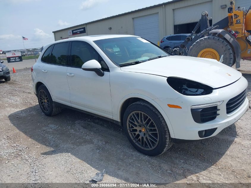 2017 PORSCHE CAYENNE PLATINUM EDITION