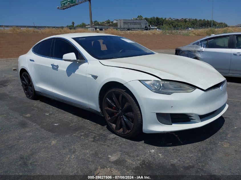 2014 TESLA MODEL S P85