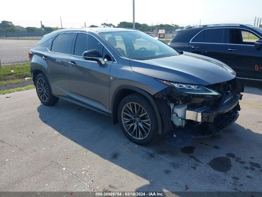 2022 LEXUS RX 350 F SPORT HANDLING