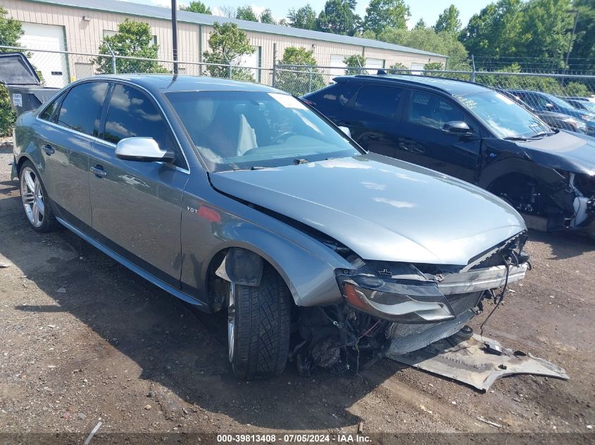 2012 AUDI S4 3.0 PREMIUM PLUS