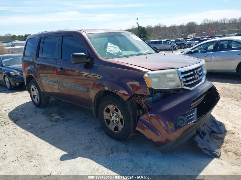 2014 HONDA PILOT LX