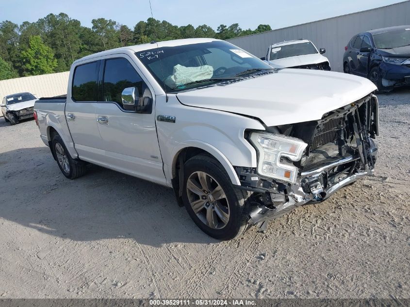 2015 FORD F-150 PLATINUM