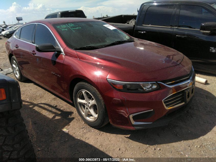 2016 CHEVROLET MALIBU LS