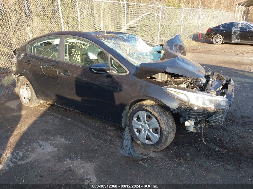 2017 KIA FORTE LX