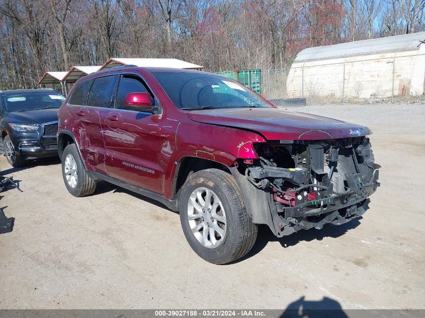 2021 JEEP GRAND CHEROKEE LAREDO X 4X4