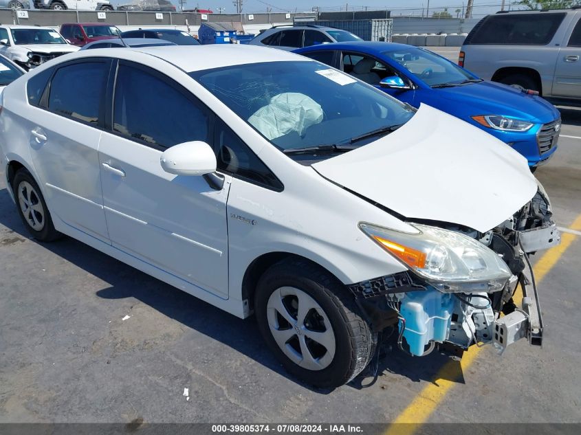 2014 TOYOTA PRIUS THREE