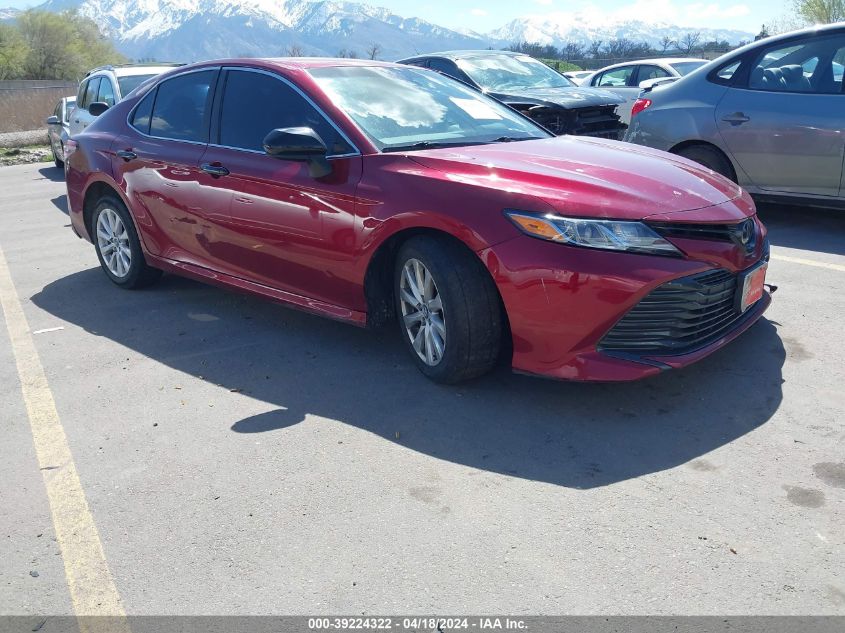 2018 TOYOTA CAMRY LE