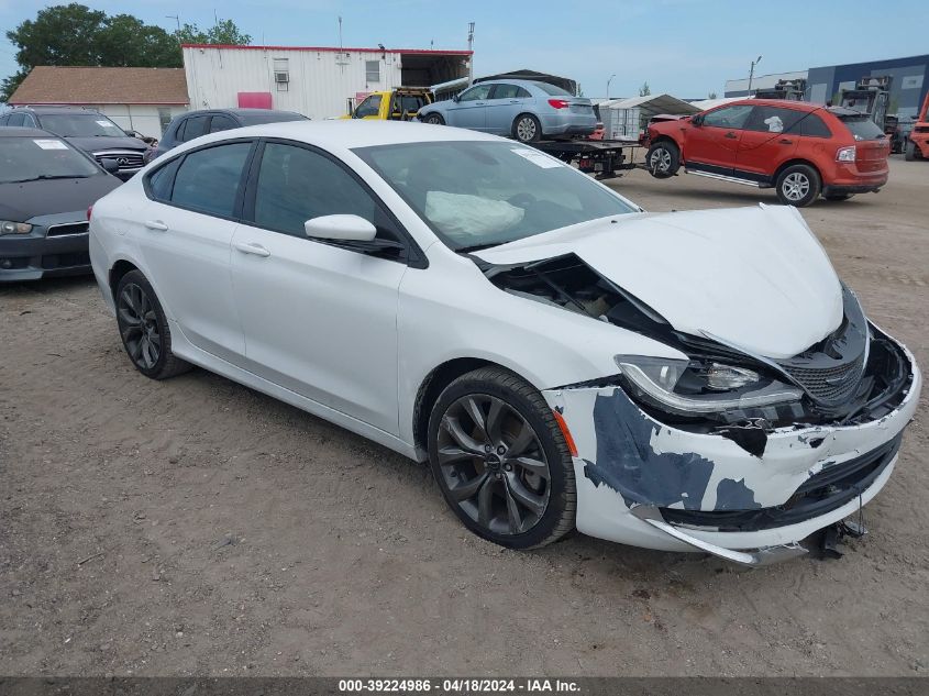 2015 CHRYSLER 200 S