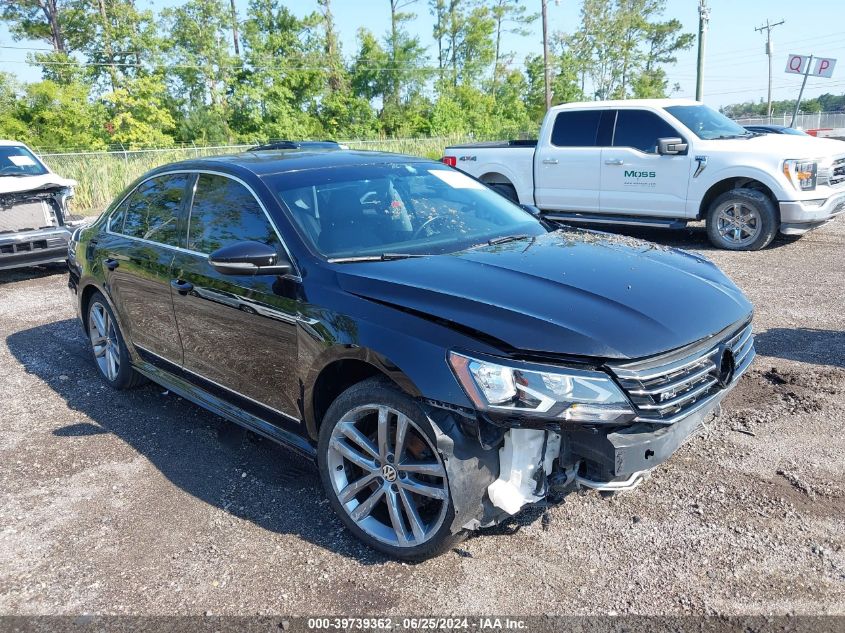 2017 VOLKSWAGEN PASSAT 1.8T R-LINE