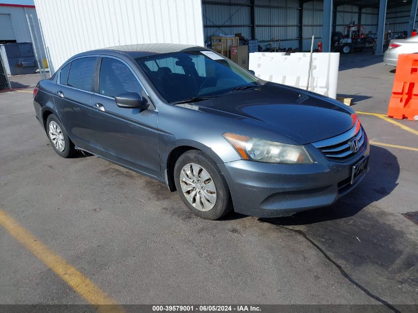 2012 HONDA ACCORD LX