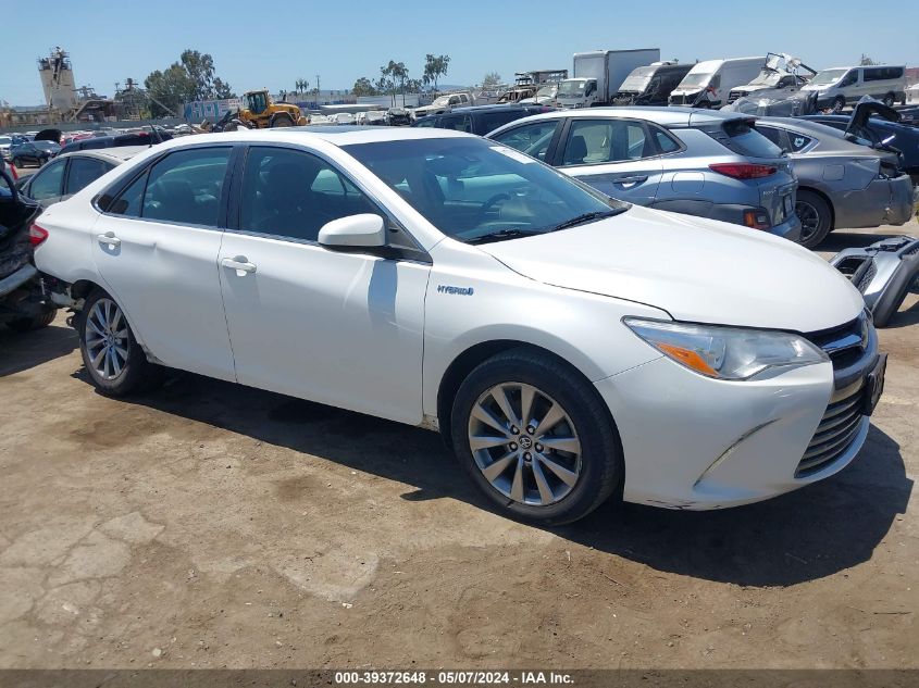 2017 TOYOTA CAMRY HYBRID XLE