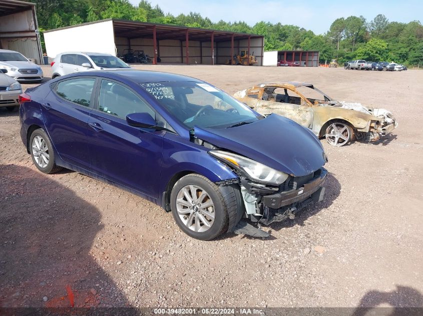 2014 HYUNDAI ELANTRA SE