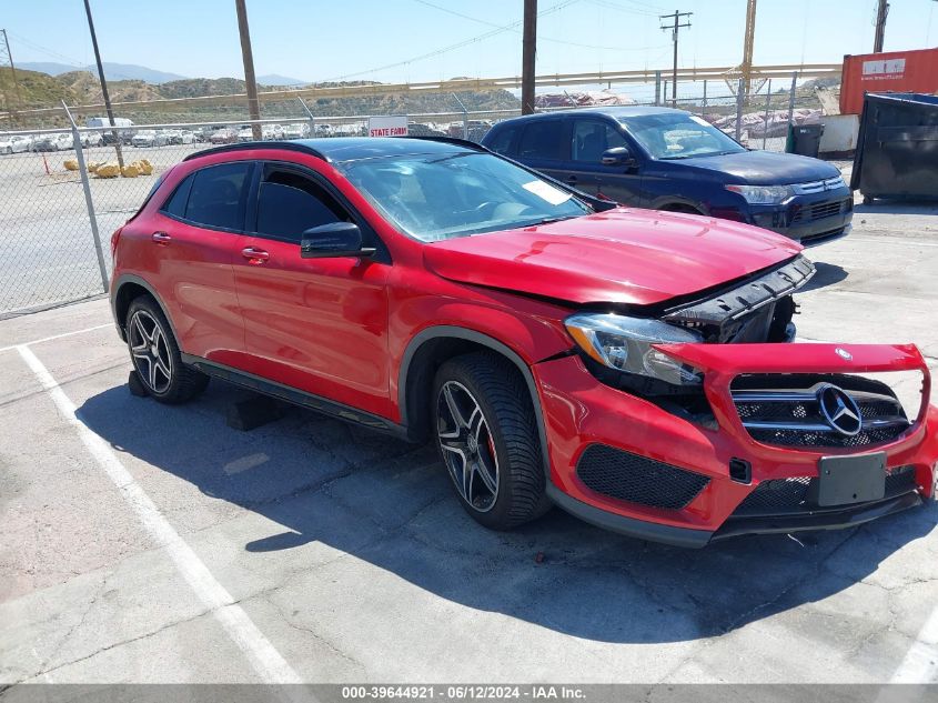 2016 MERCEDES-BENZ GLA 250 4MATIC