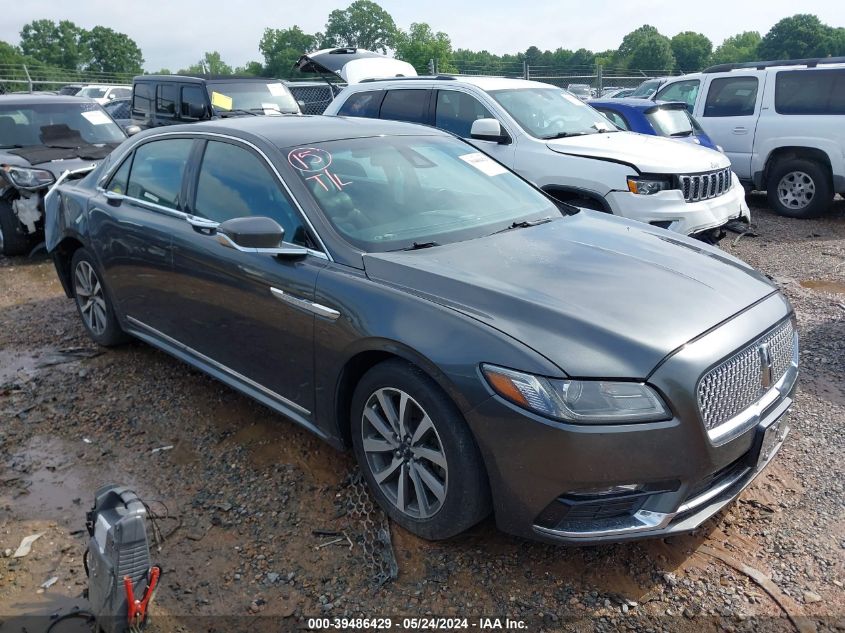 2019 LINCOLN CONTINENTAL STANDARD